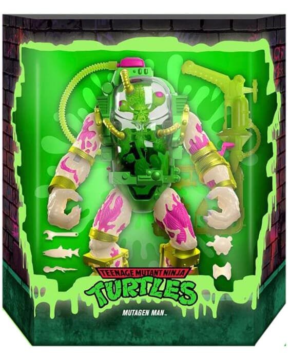Mutagen Man GLow in the Dark-Teenage-Mutant-Ninja-Turltes-Super7-Ultimates