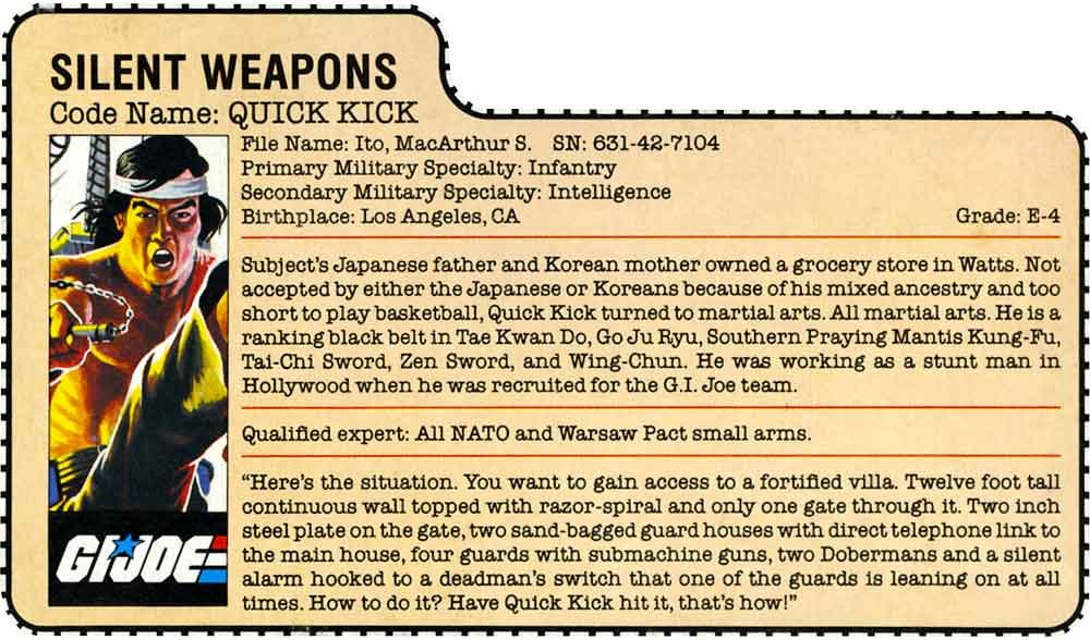 Quick-Kick-Vintage-GI-Joe-File-Card