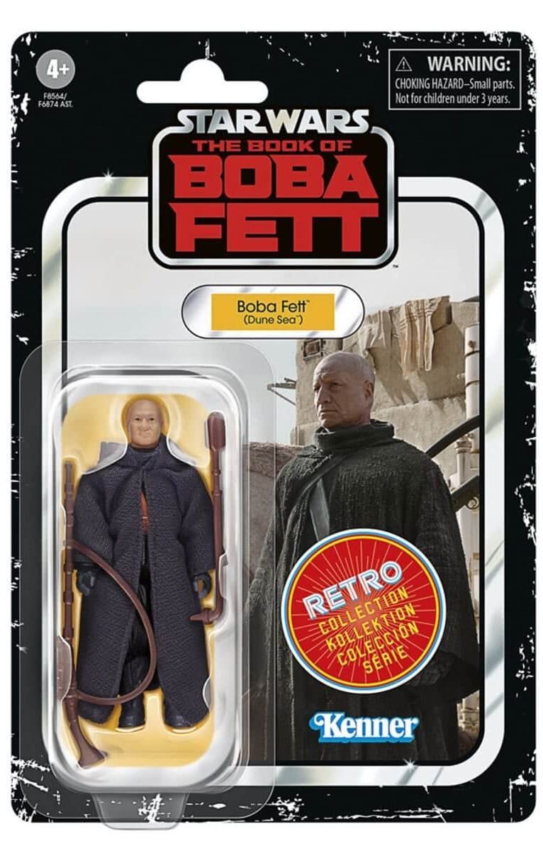 Star Wars Book of Boba Fett The Retro Collection Boba Fett package