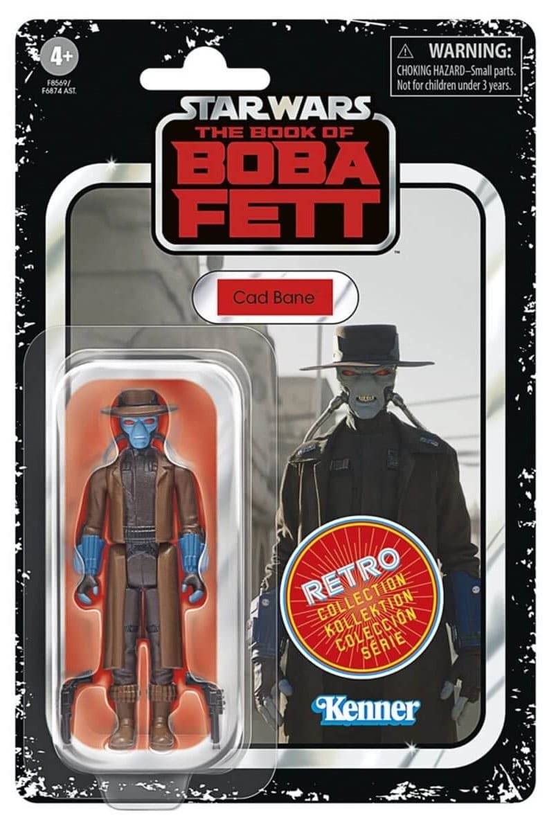 Star Wars Book of Boba Fett The Retro Collection Cad Bane package