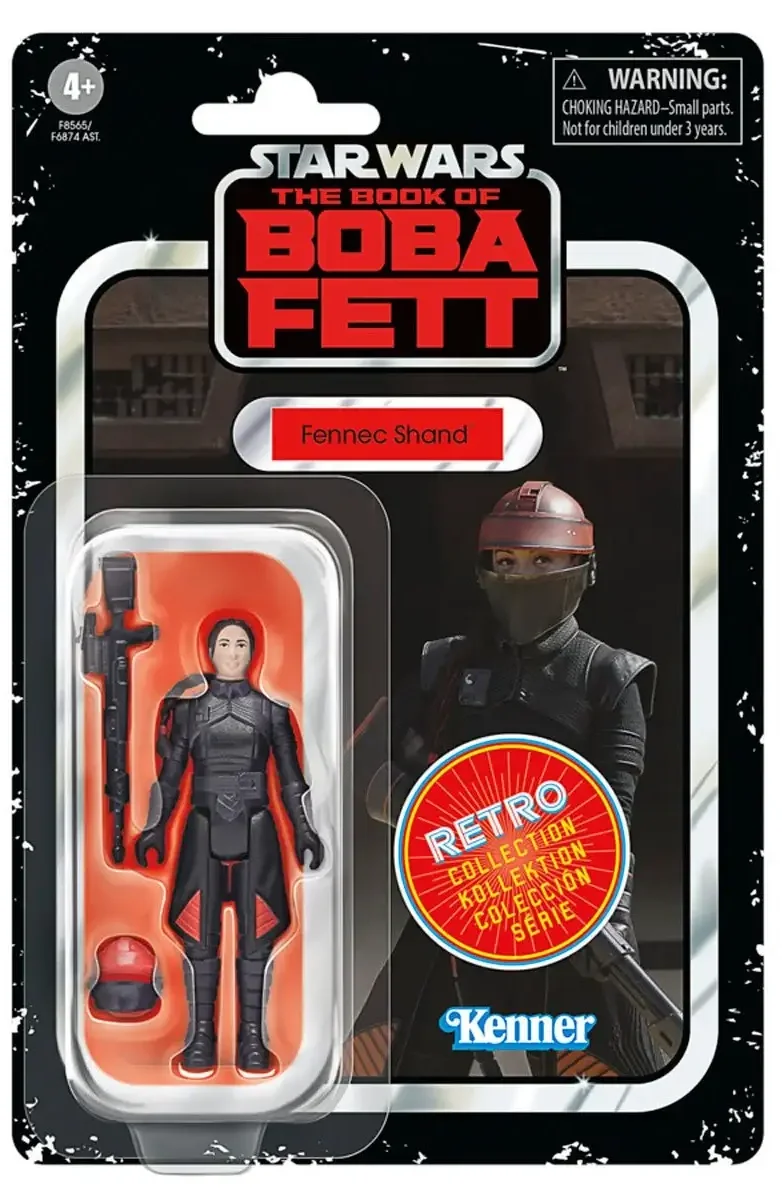 Star Wars Book of Boba Fett The Retro Collection Fennec Shand package