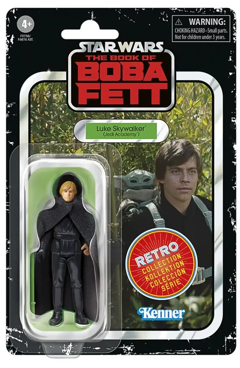 Star Wars Book of Boba Fett The Retro Collection Luke Skywalker Jedi Academy package