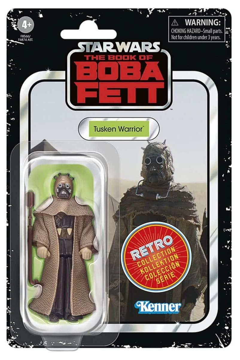 Star Wars Book of Boba Fett The Retro Collection Tusken Warrior package