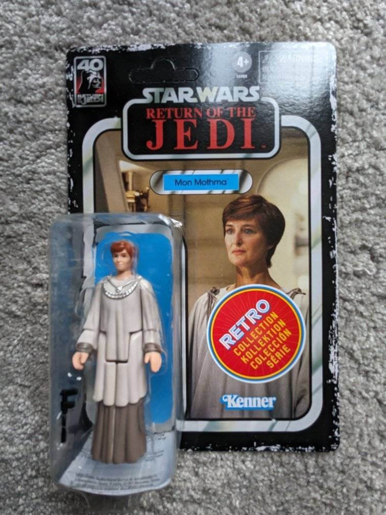 Star Wars ROTJ Retro Collection #2 Mon Mothma in hand