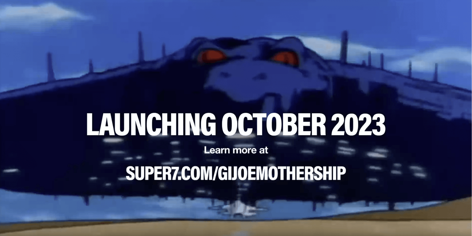 Super7 GI Joe Reaction Mothership Coming Soon