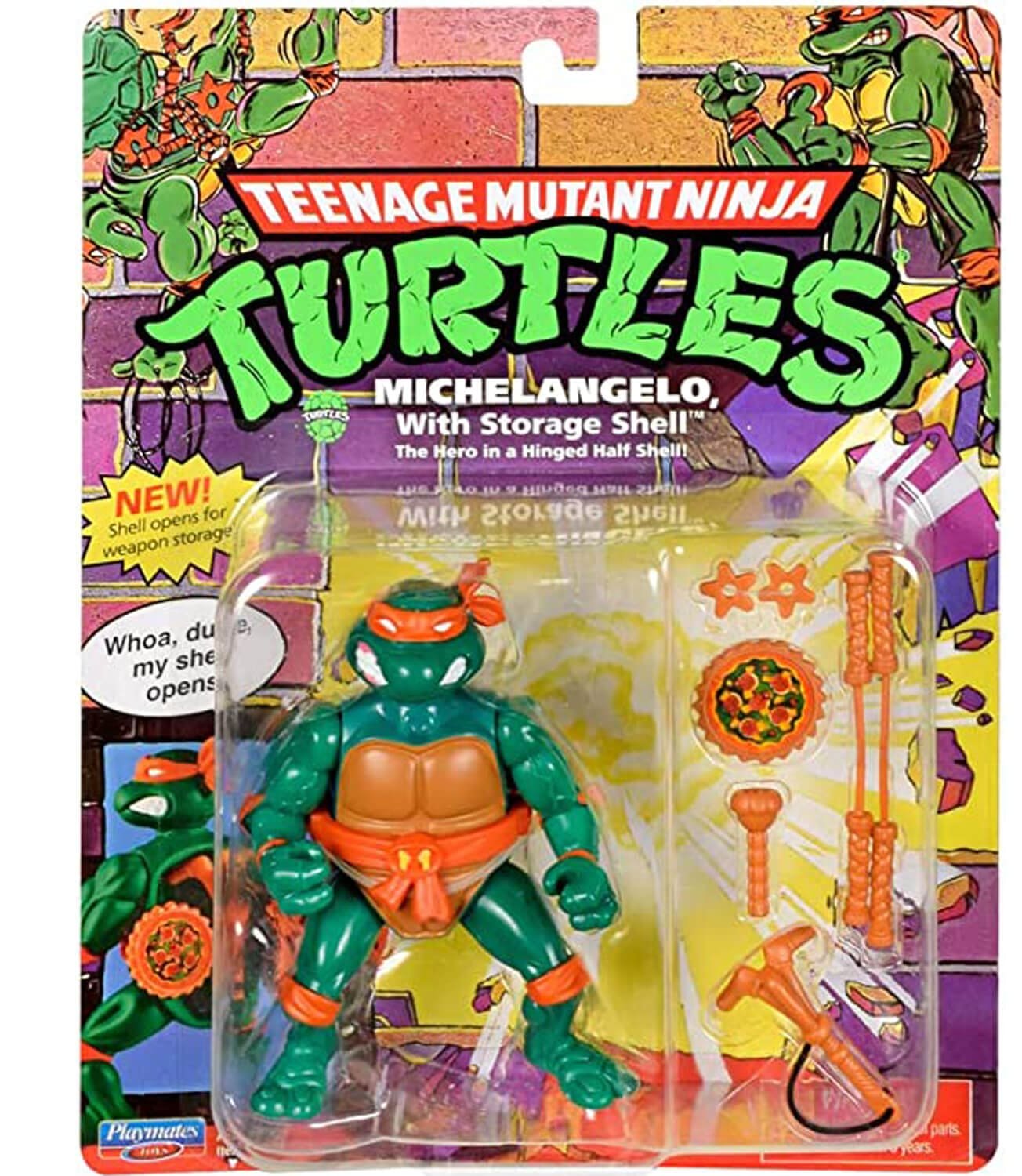 TMNT-Playmates-Michaelangelo-Storage Shell