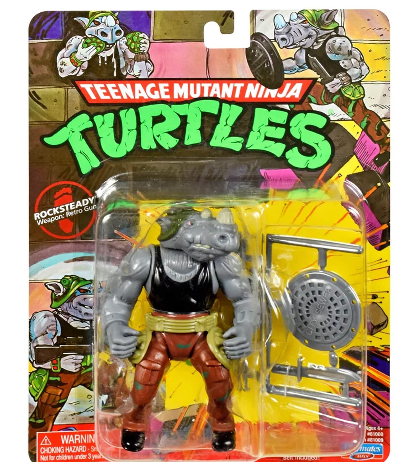 TMNT-Playmates Rocksteady 2022 Retro