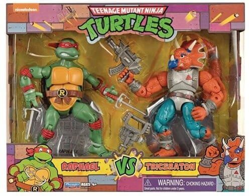 TMNT Raphael-vs-Triceraton