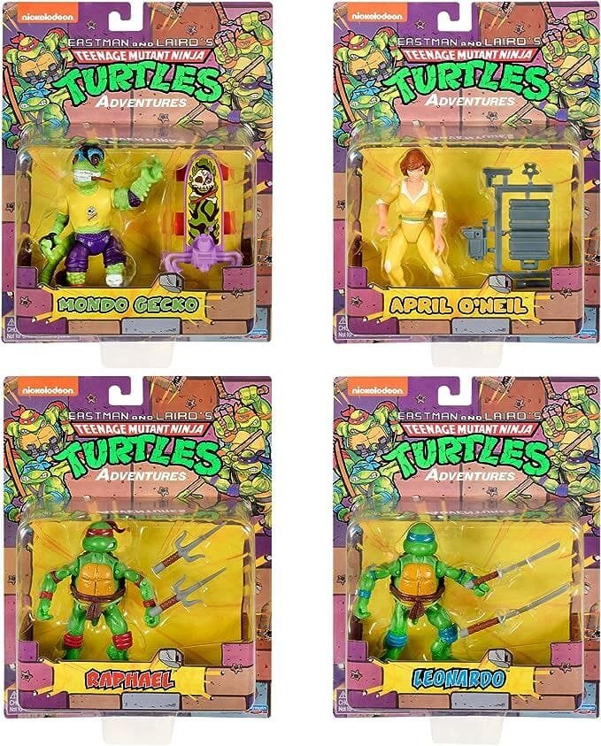 Teenage Mutant Ninja Turtles Classic Adventure Heroes Collection Series 1 e