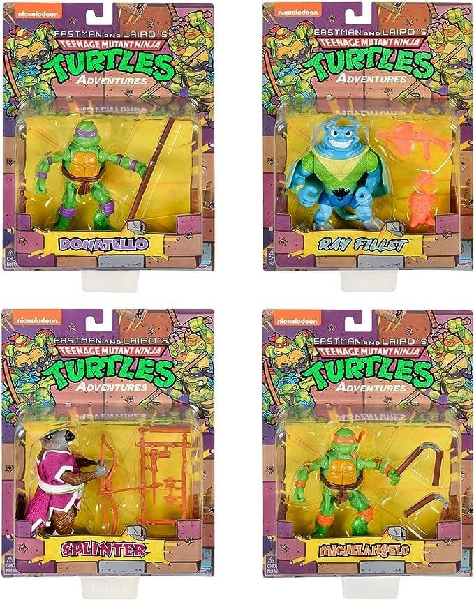 Teenage Mutant Ninja Turtles Classic Adventure Heroes Collection Series 2