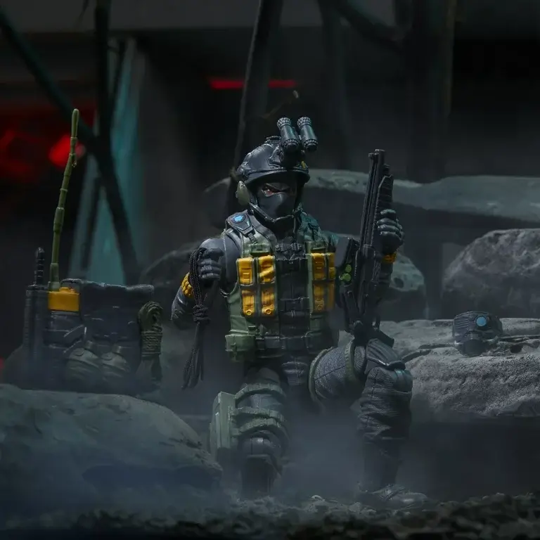 GI Joe Clasified Series Parth-Wolf-Spider-Varma Joe Classified-Series-Night-Force-7