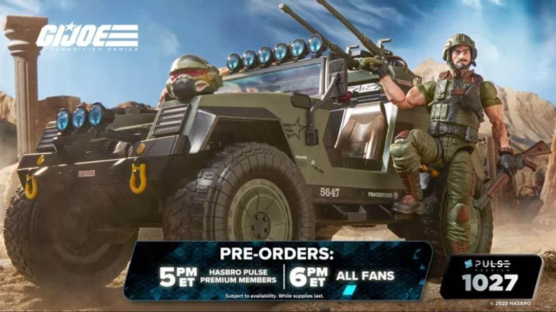 GI Joe Classified Vamp with Clutch Preorder