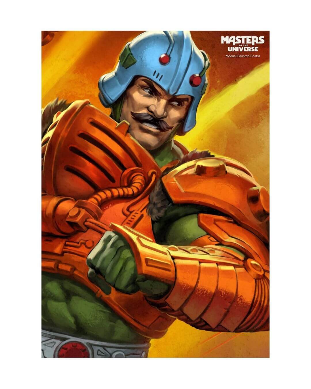 Masterverse New Eternia Man At Arms Artwork 3