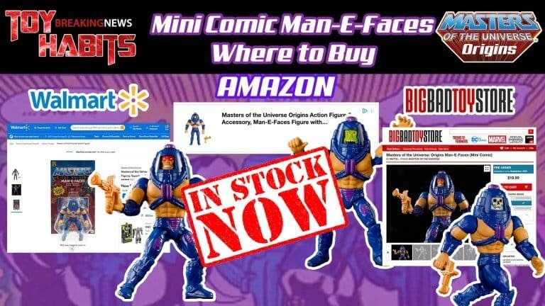 Mini Comic Man-E-Faces In Stock Amazon