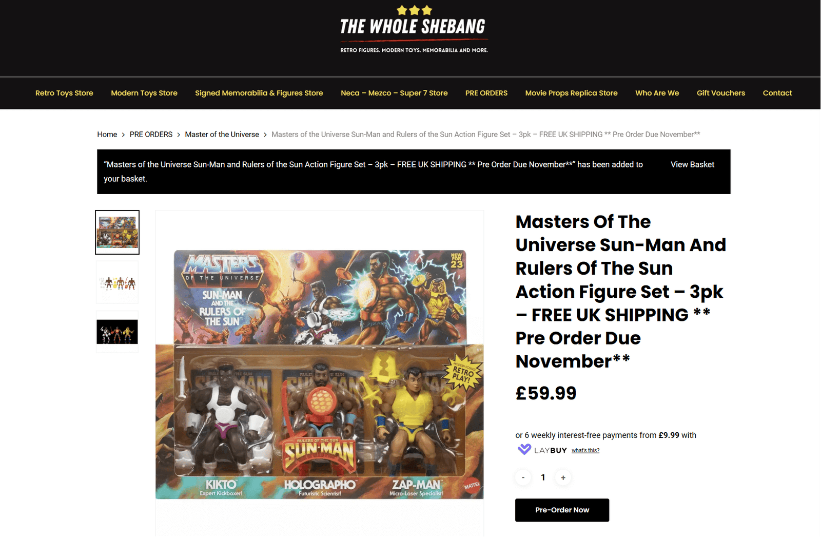 Rulers of the Sun 3 Pack on the Whole Shebang