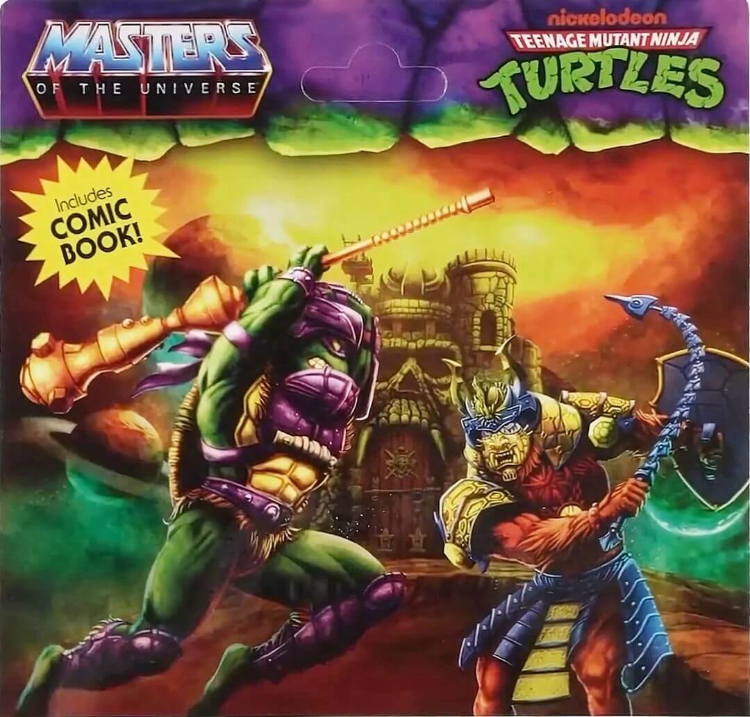 Turtles-of-Grayskull Donatello Package artwork