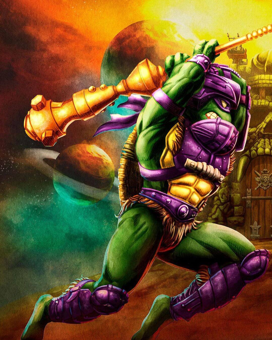 Turtles-of-Grayskull Donatello Package artwork 2