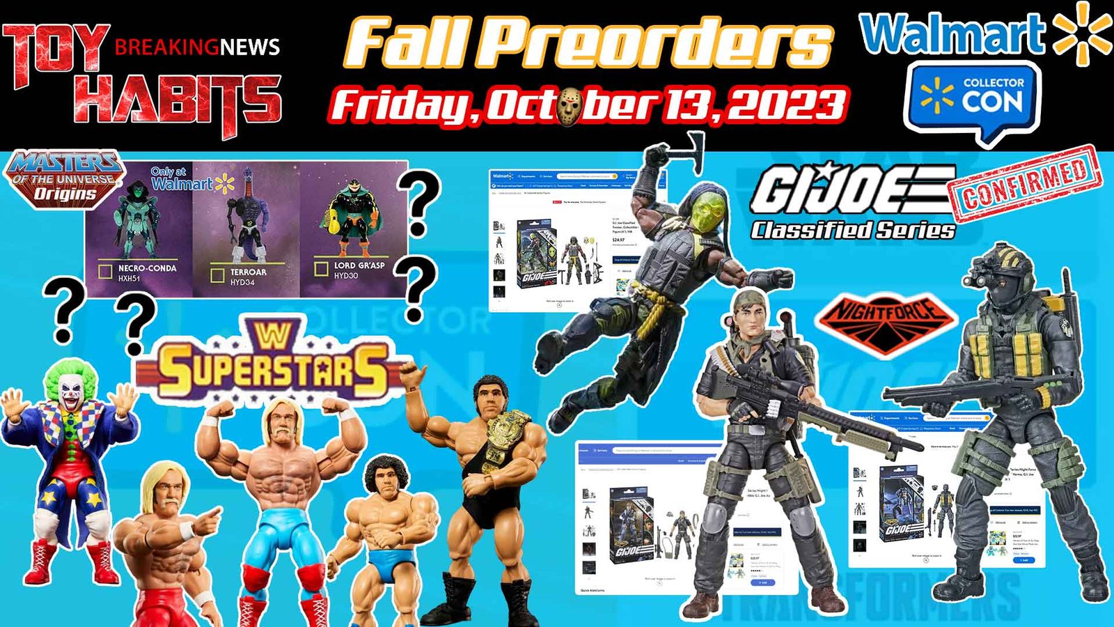 Walmart-Collector-Con-Fall-2023-MOTU-Origins-WWE-Superstars-&-GI-Joe-Preorders-2