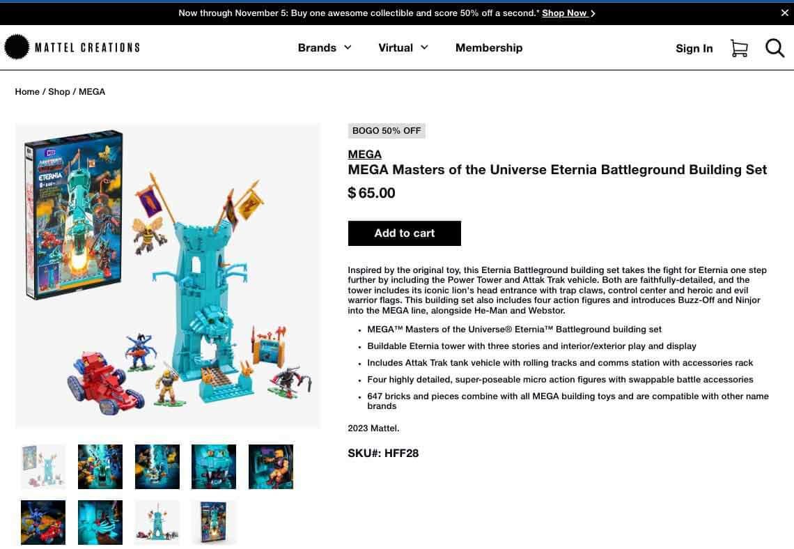 Eternia-Battleground-MEGA-MOTU-Mattel-Creations-BOGO-November-2023