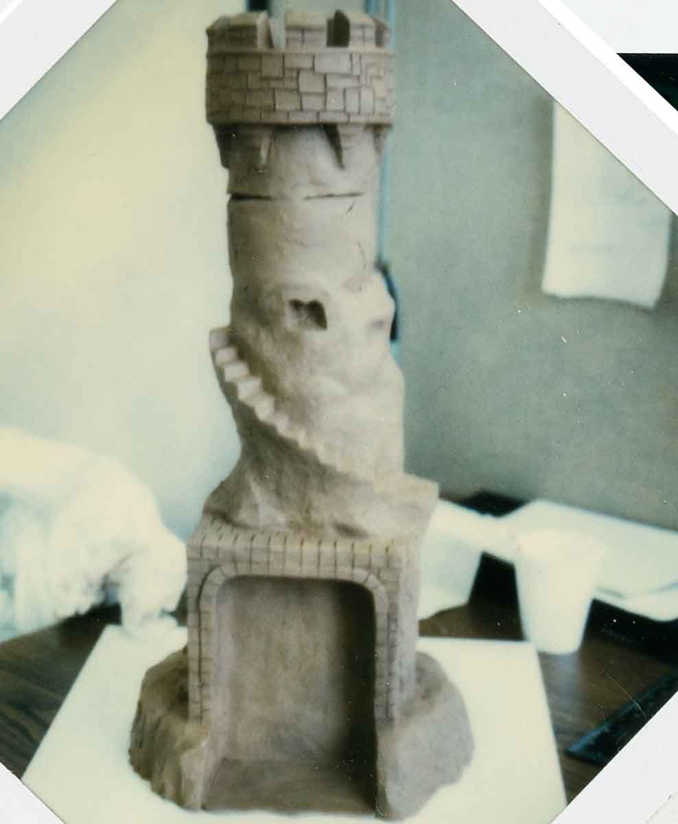 Eternia-Masters-of-the-Universe-Vintage-Pre-Production-Eternia-Playset-Clay-Sculpt-and-First-Shot-Polaroids