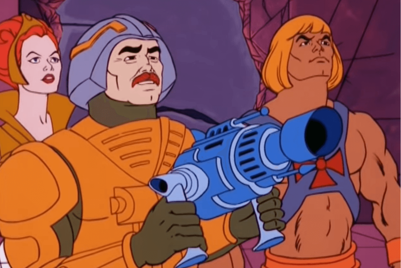 Man At Arms He Man Teela Dragon's invasion