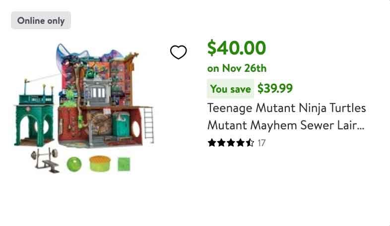 Teenage-Mutant-Ninja-Turtles-Sewer-Lair-Cyber-Monday-2023-Walmart