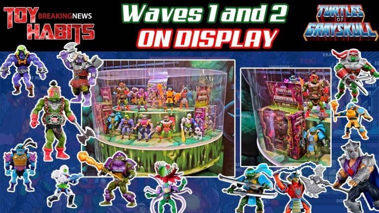 Turtles-of-Grayskull-Waves-1-and-2-On-Display-and-Krang-In-Box