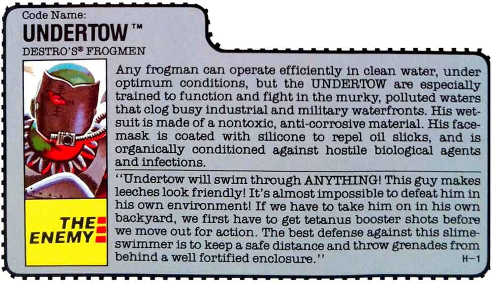 Undertow-GI-Joe-Vintage-Figure-1990-File-Card