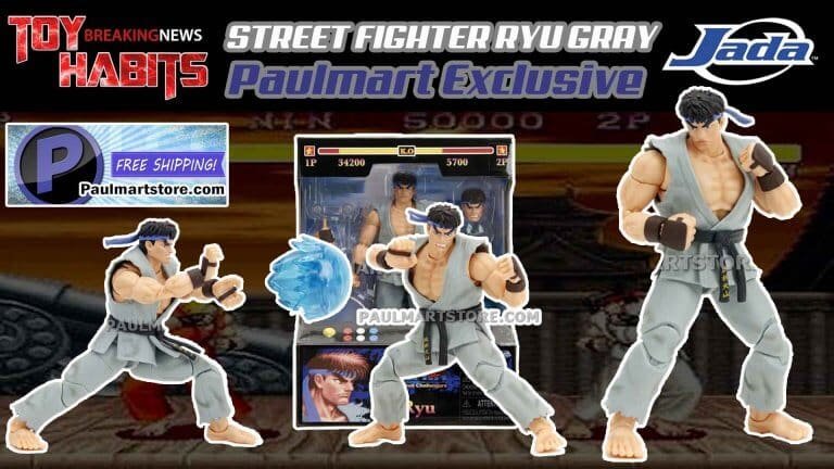 2023-JADA-ACTION-FIGURE-STREET-FIGHTER-RYU-GRAY-PAULMARTSTORE-EXCLUSIVE