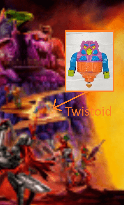 Eternia MOTU Origins Mattel Creations Official Package Art Twistoid tease