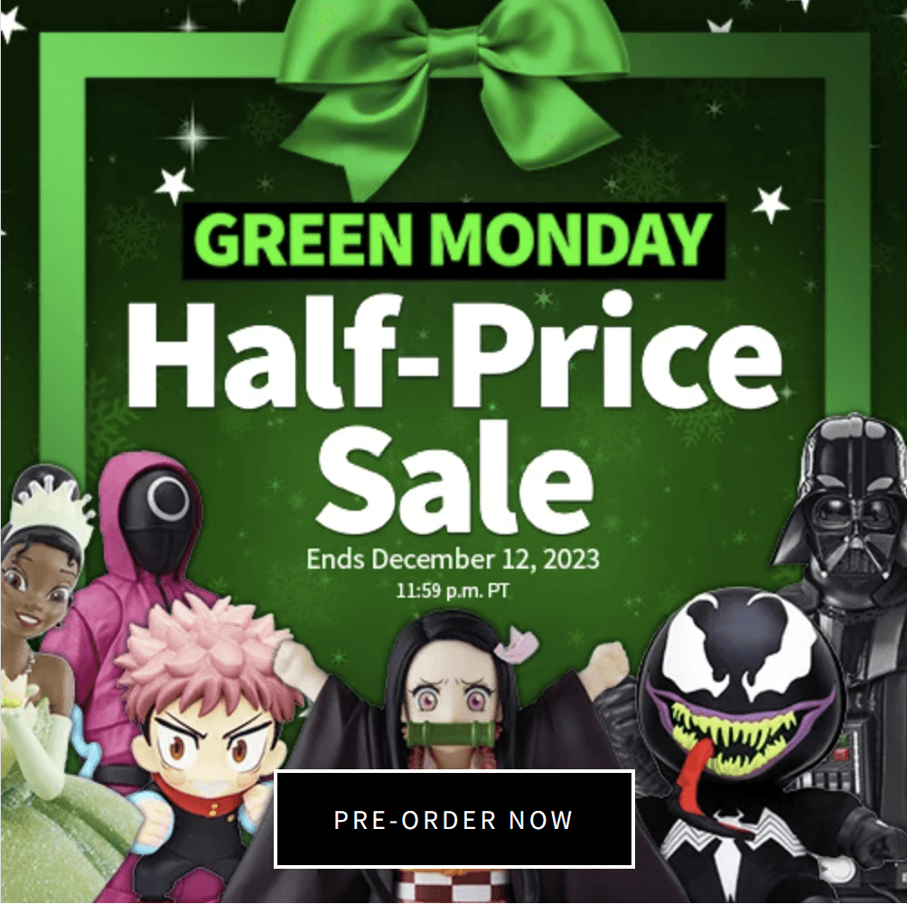 Green Monday Sale