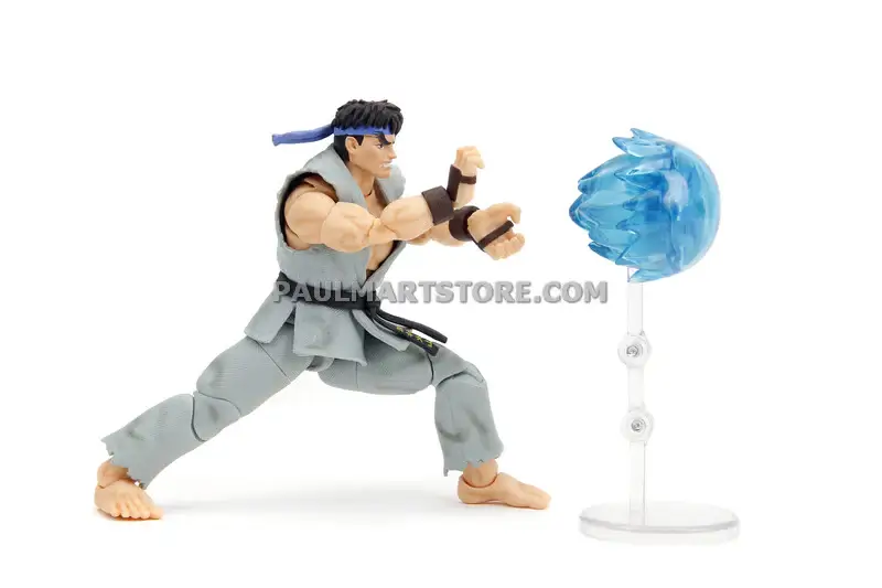 JADA ACTION FIGURE STREET FIGHTER RYU GRAY PAULMARTSTORE EXCLUSIVE 10