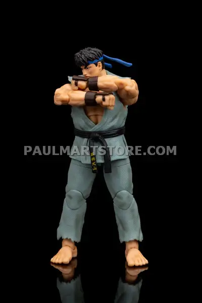 JADA ACTION FIGURE STREET FIGHTER RYU GRAY PAULMARTSTORE EXCLUSIVE 6