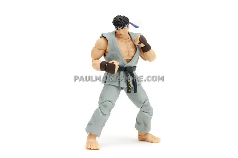 JADA ACTION FIGURE STREET FIGHTER RYU GRAY PAULMARTSTORE EXCLUSIVE 8
