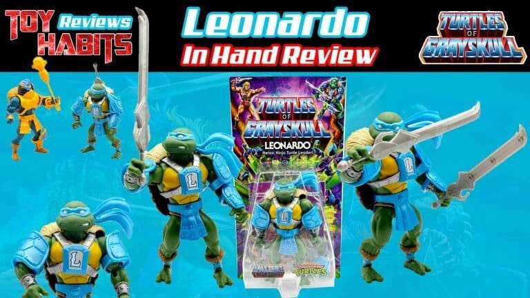 Leonardo-Turtles-of-Grayskull-Wave-1-In-Hand-Review