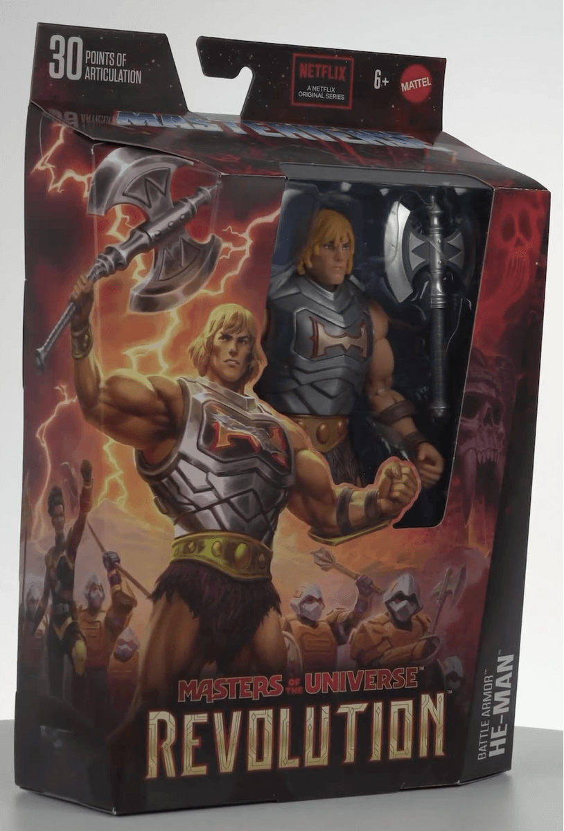 Revolution Battle Armor He-Man Box front