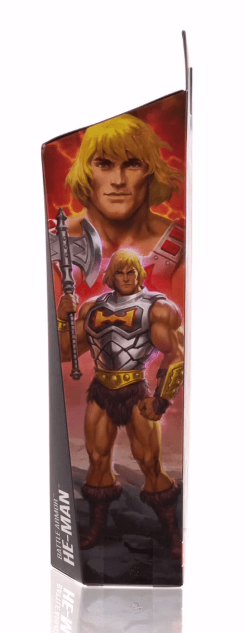 Revolution Battle Armor He-Man Box left