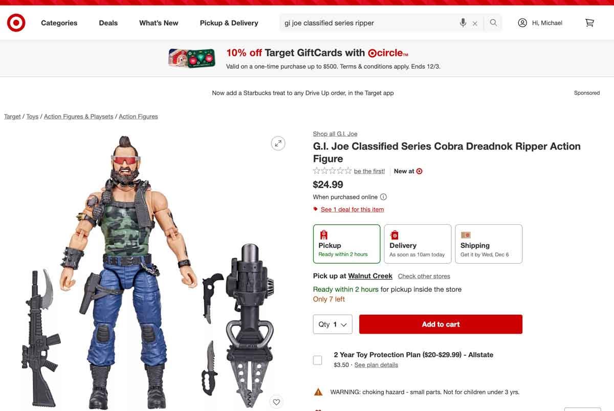 Ripper-GI-Joe-Classified-Series-Target-Product-Page