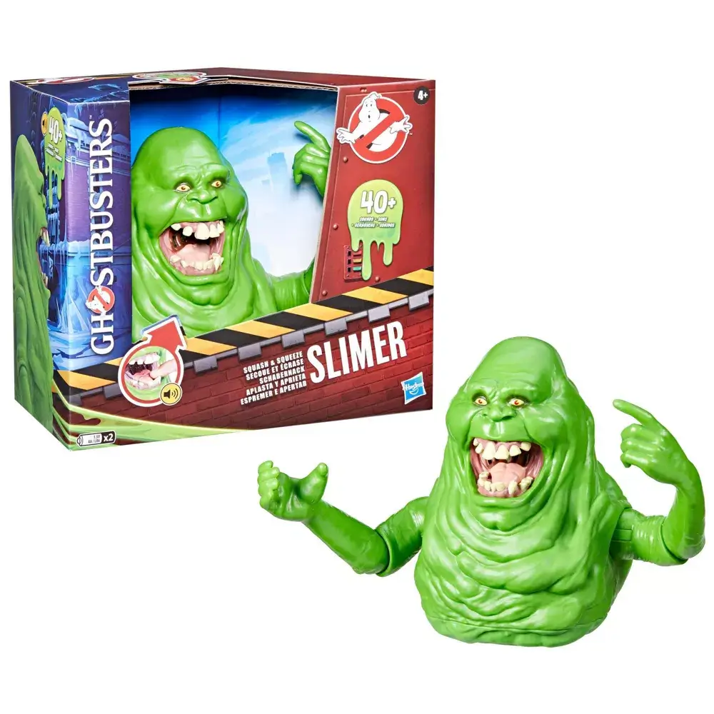 Ghostbusters Squash and Squeeze Slimer Figure 1