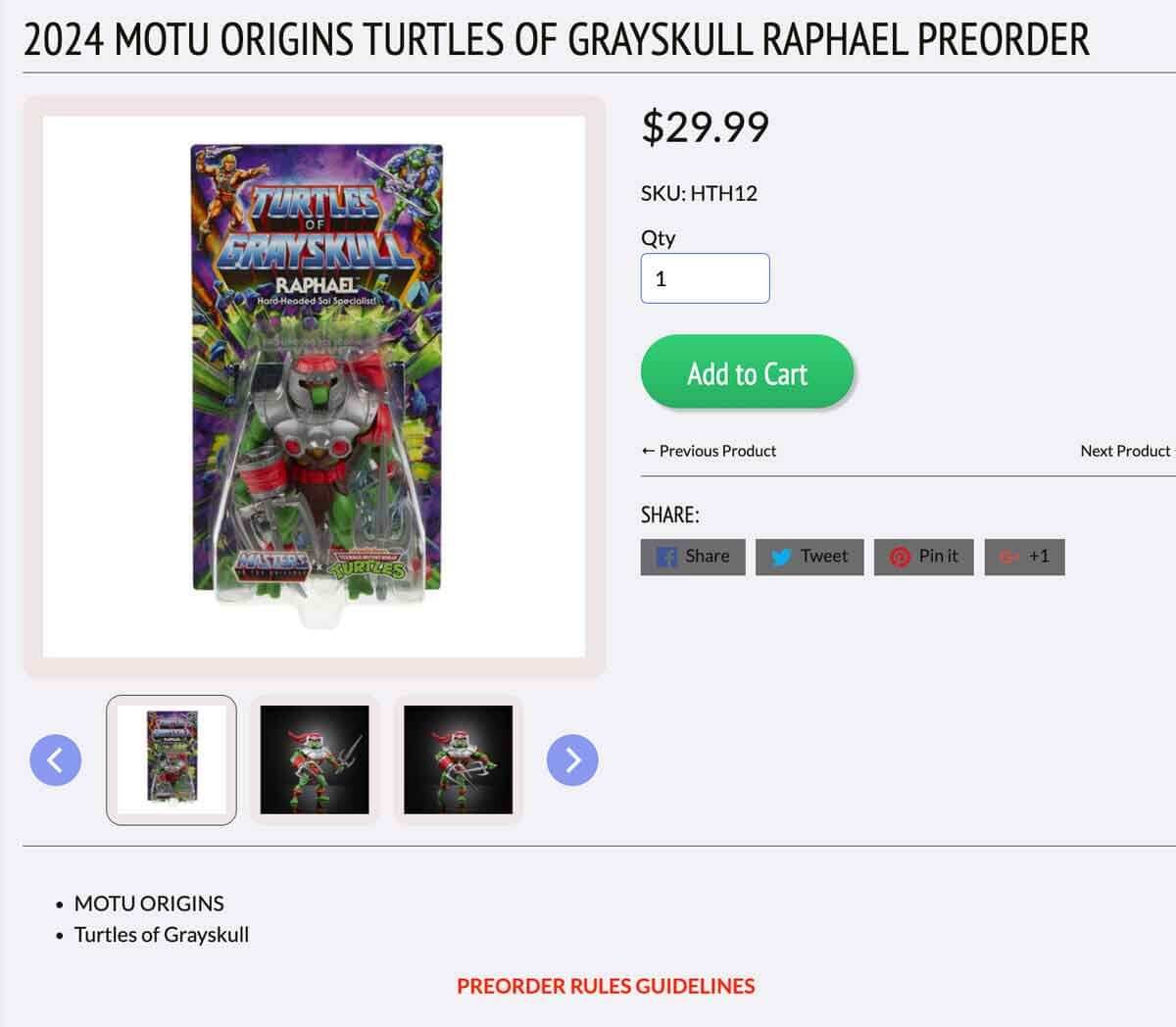 Raphael-Turtles-of-Grayskull-Wave-2-Preorder-Paulmart