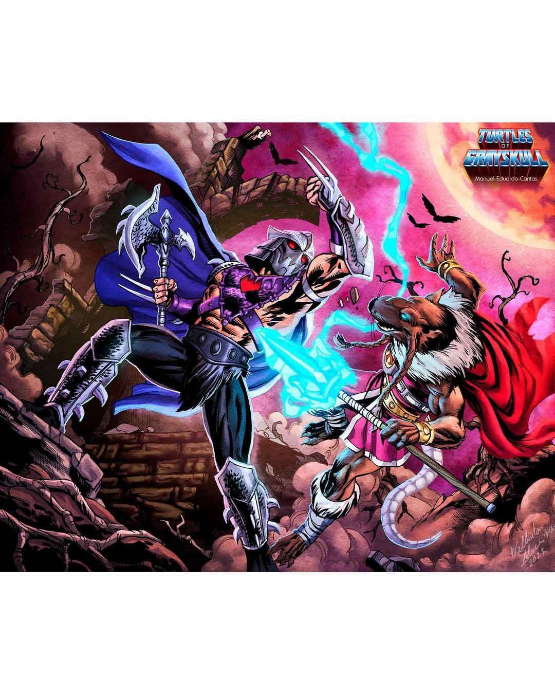 Shredder-Turtles-of-Grayskull-Wave-2-Official-Card-Art-Reveal-1