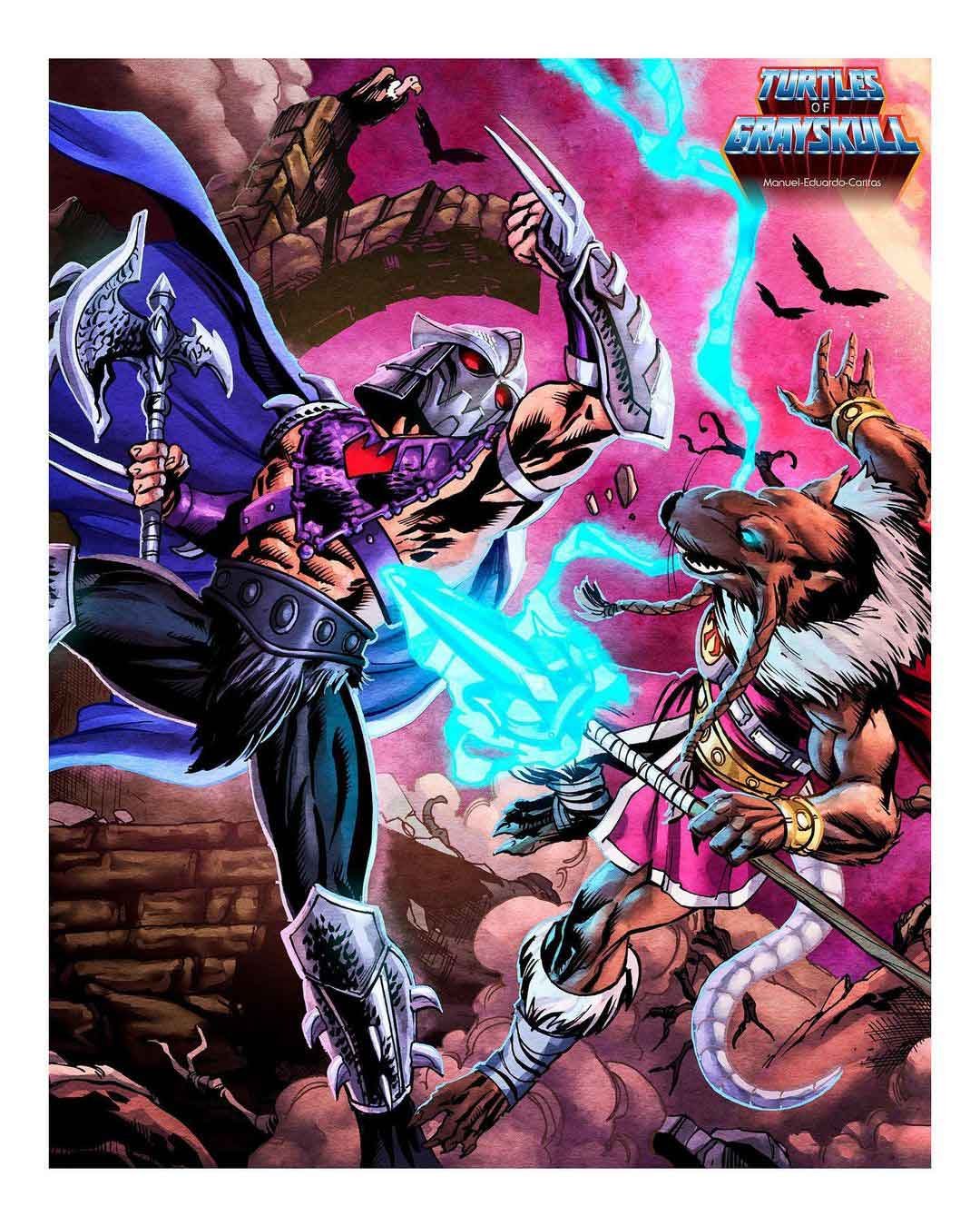 Shredder-Turtles-of-Grayskull-Wave-2-Official-Card-Art-Reveal-2