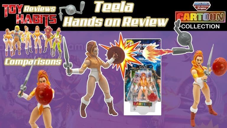 Teela MOTU Origins Cartoon Collection Hands On Review