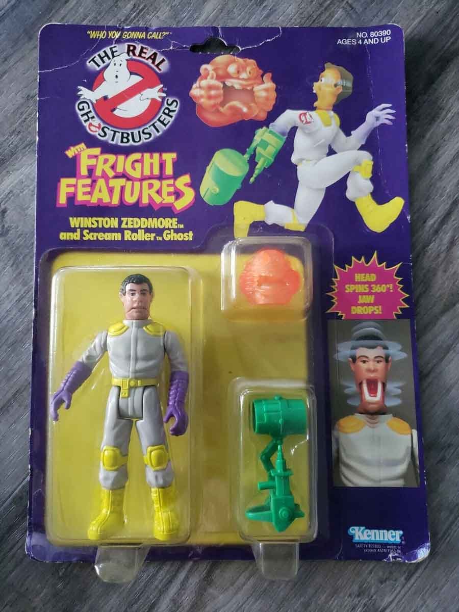 Winston-Zeddemore-and-Scream-Roller-The-Real-Ghostbusters-Vintage-Front