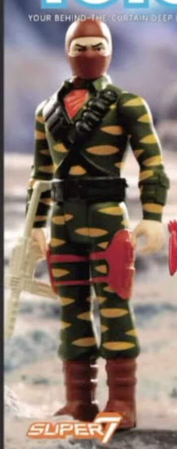 GI Joe Reaction Wave 8 Toy Collectr magazine Cobra Sabre Tooth