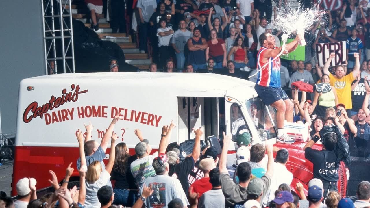 Kurt Angle WWE Milk Truck Monday Night Raw