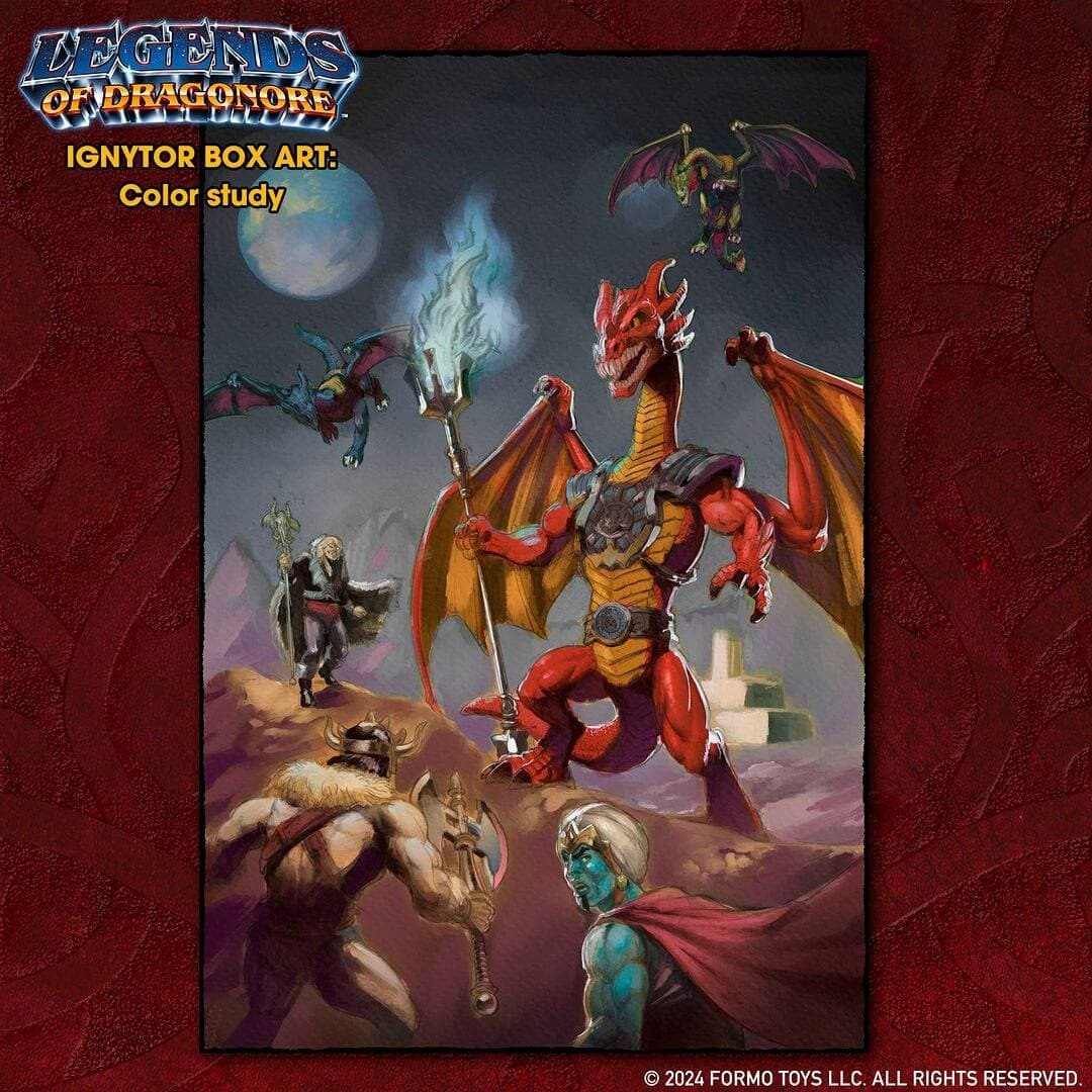 Legends of Dragonore Official Box Art Ignytor 2