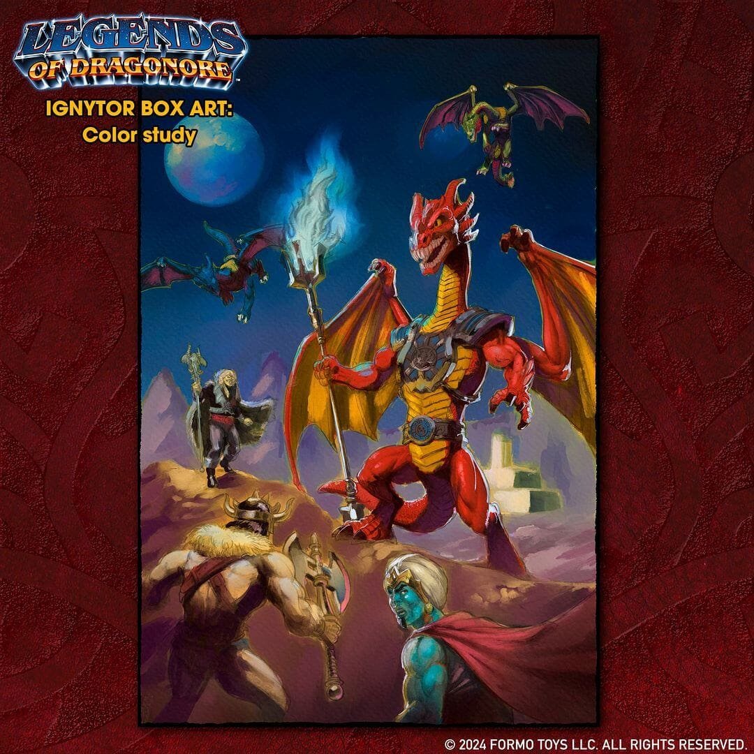 Legends of Dragonore Official Box Art Ignytor 3