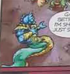 MOTU Origins Turtles of Grayskull Shredder In Hand Mini Comic Belly of the Beast (man) Merman Tease 3