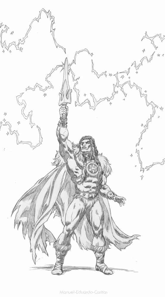 Mattel-Creations-exclusive-MOTU-Origins-King-Grayskull-sketch-art-2